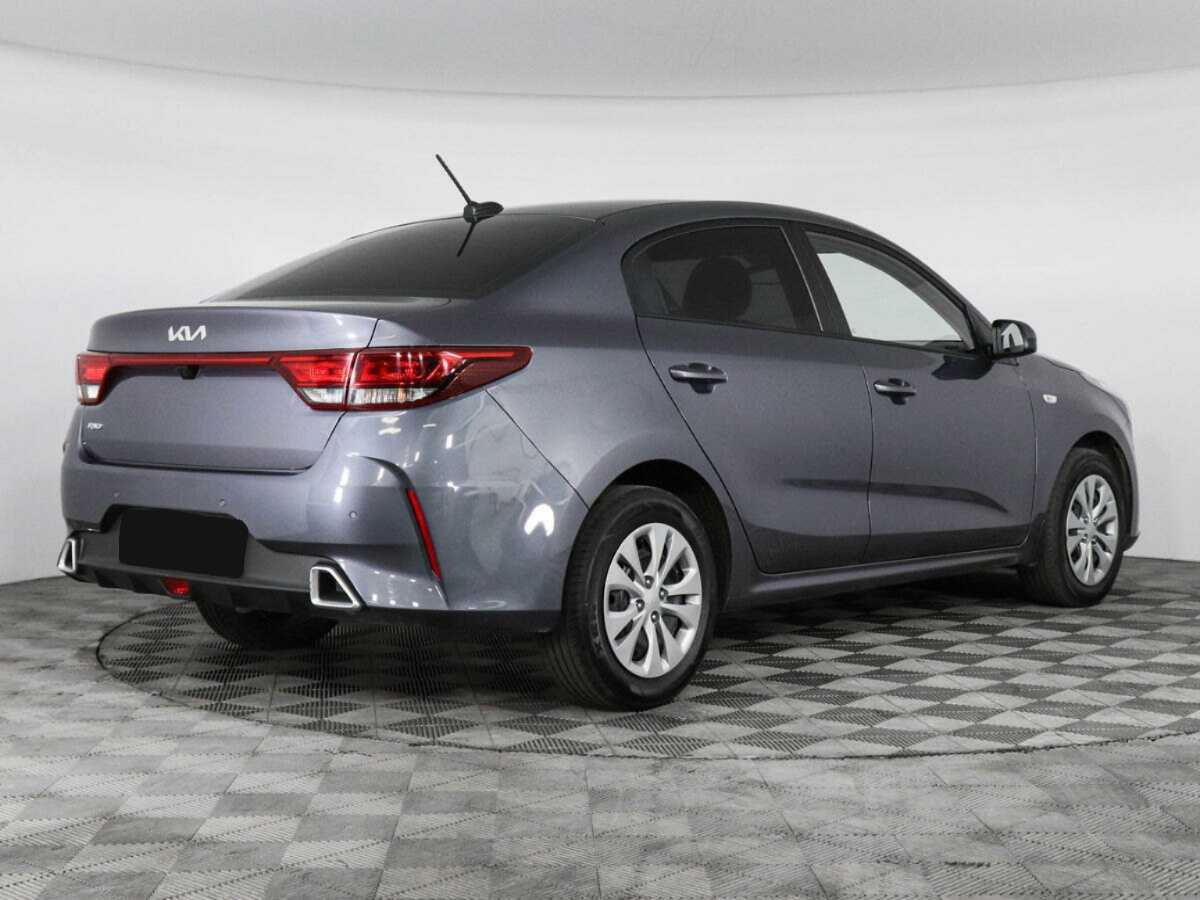Kia Rio 2022 года с пробегом. Фото: #4
