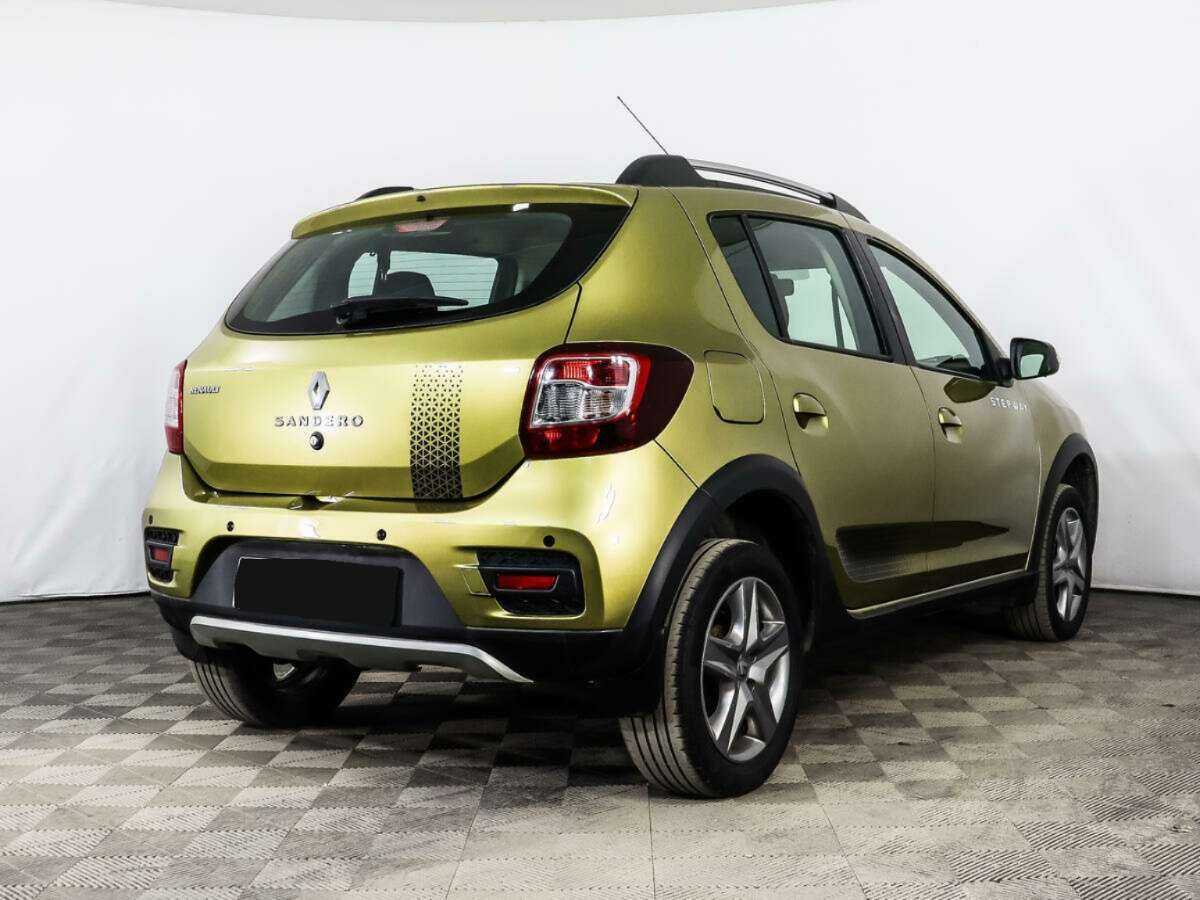 Renault Sandero 2018 года с пробегом. Фото: #3