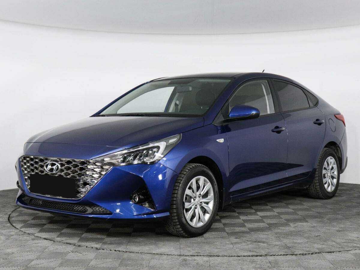 Hyundai Solaris 2022 года с пробегом. Посмотреть фото