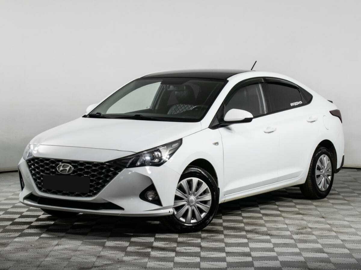 Hyundai Solaris 2020 года с пробегом. Посмотреть фото