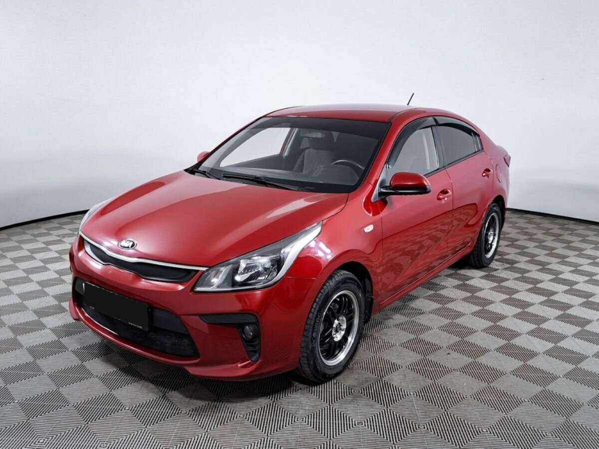 Kia Rio 2018 года с пробегом. Посмотреть фото