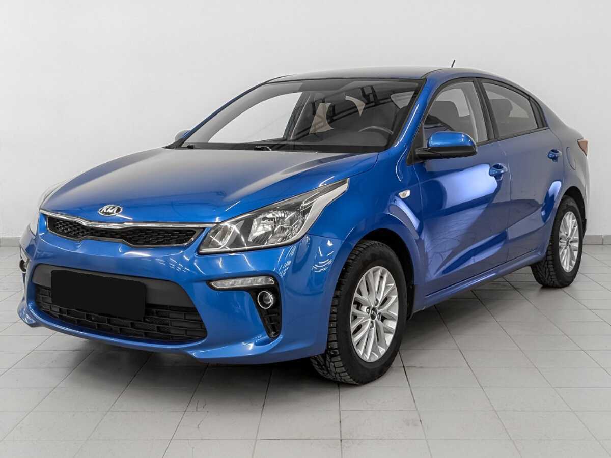 Kia Rio 2018 года с пробегом. Посмотреть фото