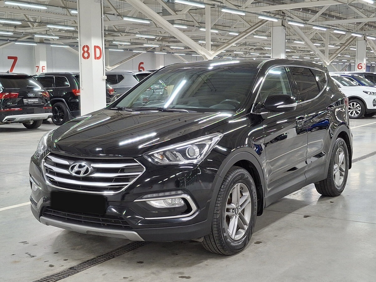 Hyundai Santa Fe 2018 года с пробегом. Посмотреть фото