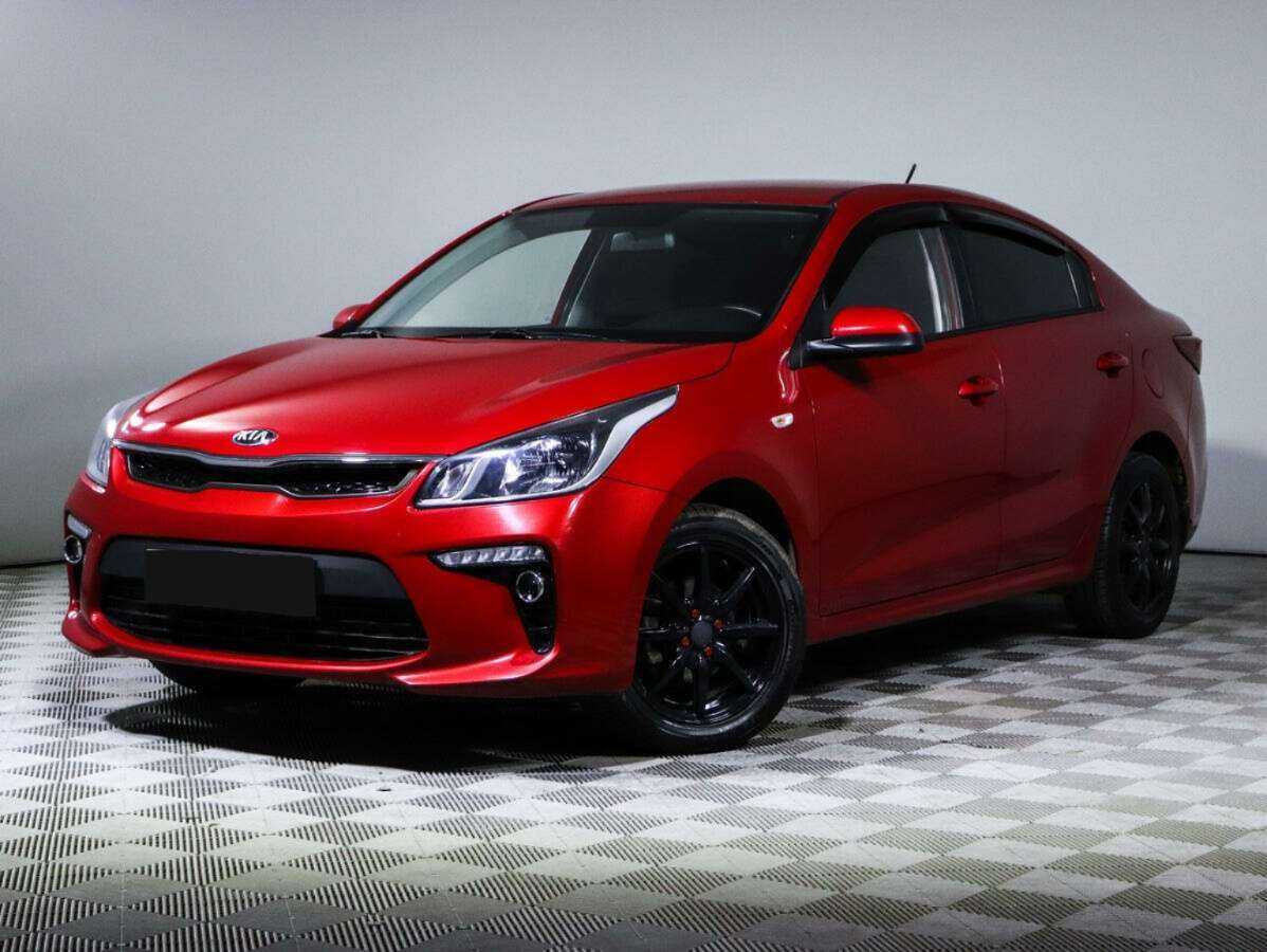 Kia Rio 2020 года с пробегом. Посмотреть фото