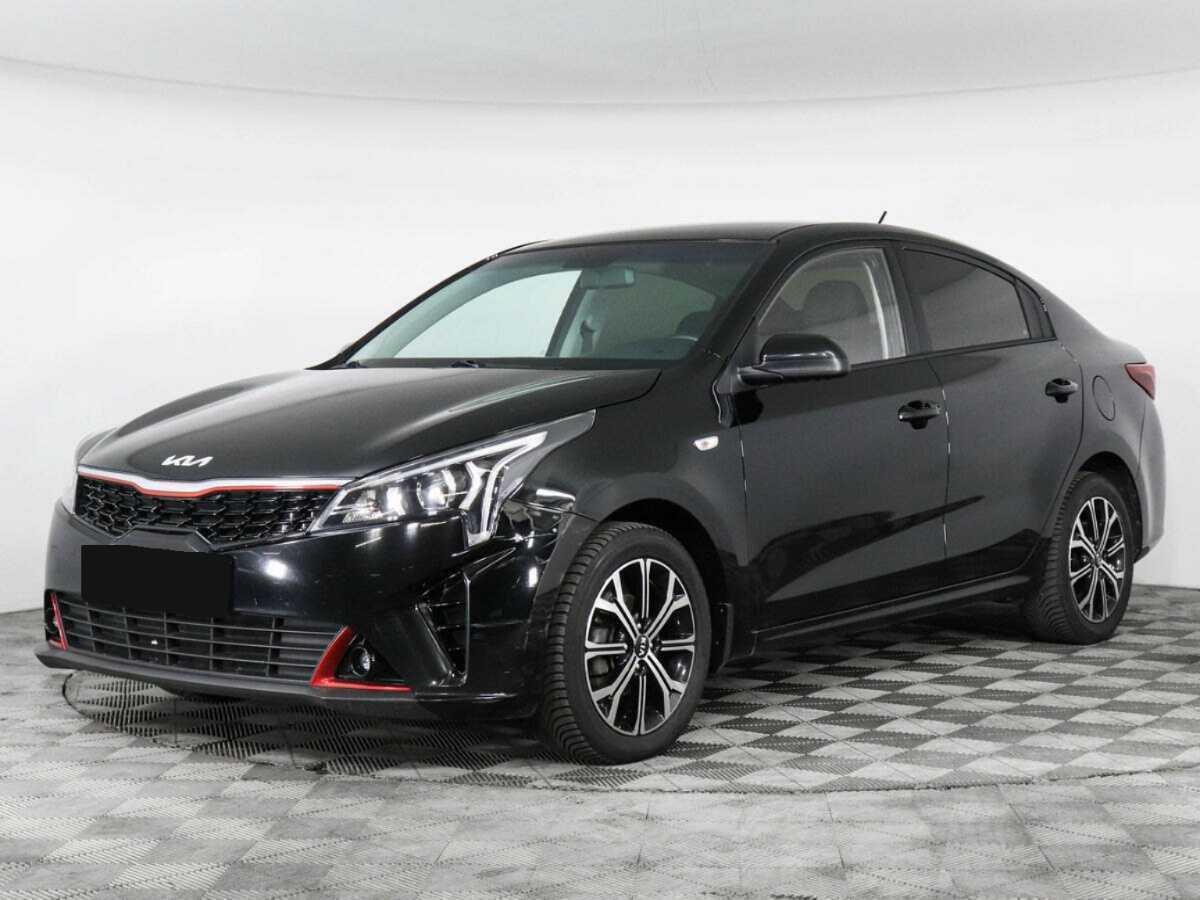 Kia Rio 2021 года с пробегом. Посмотреть фото