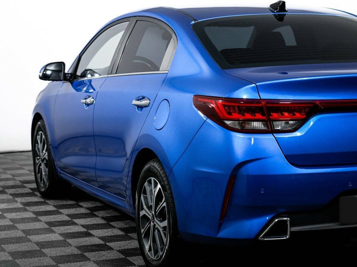 Kia Rio 2021 года с пробегом. Фото: #18
