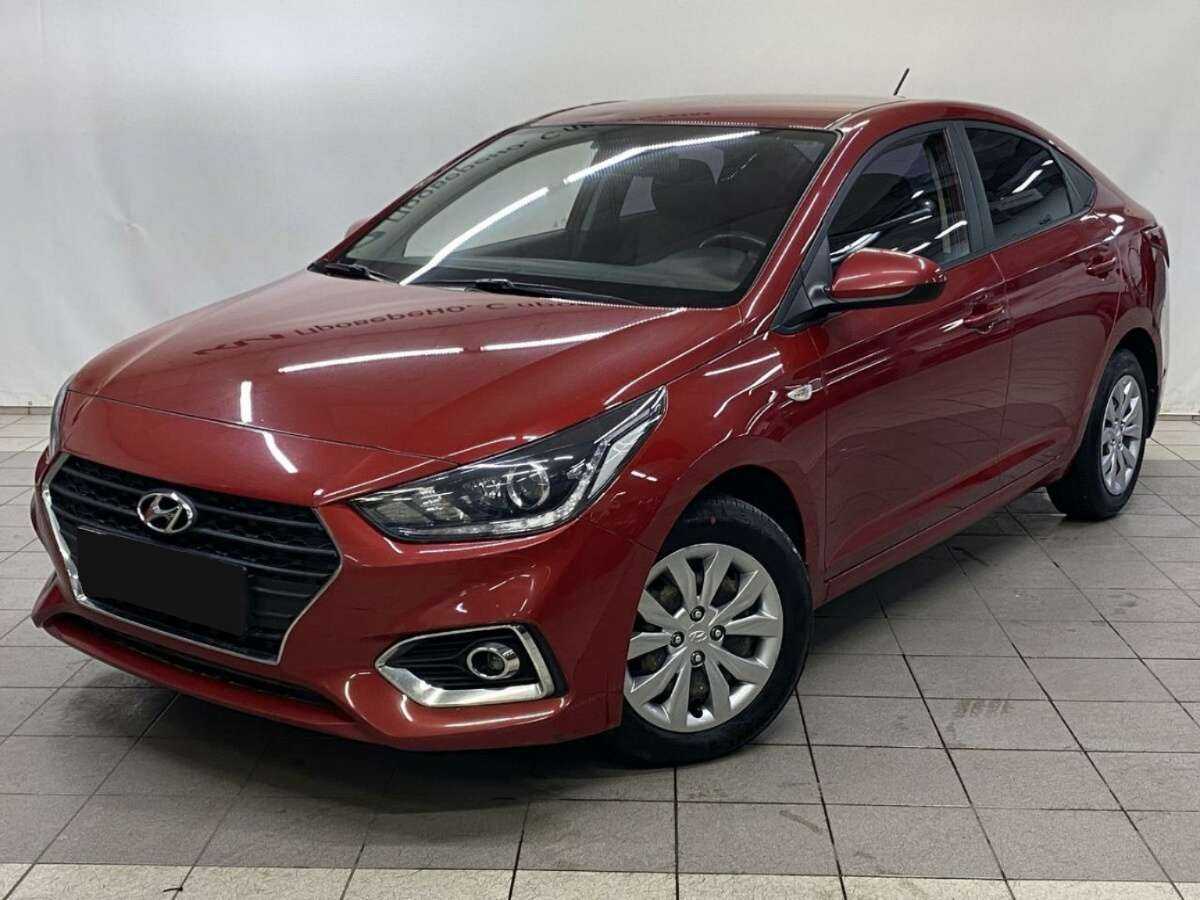 Hyundai Solaris 2018 года с пробегом. Посмотреть фото