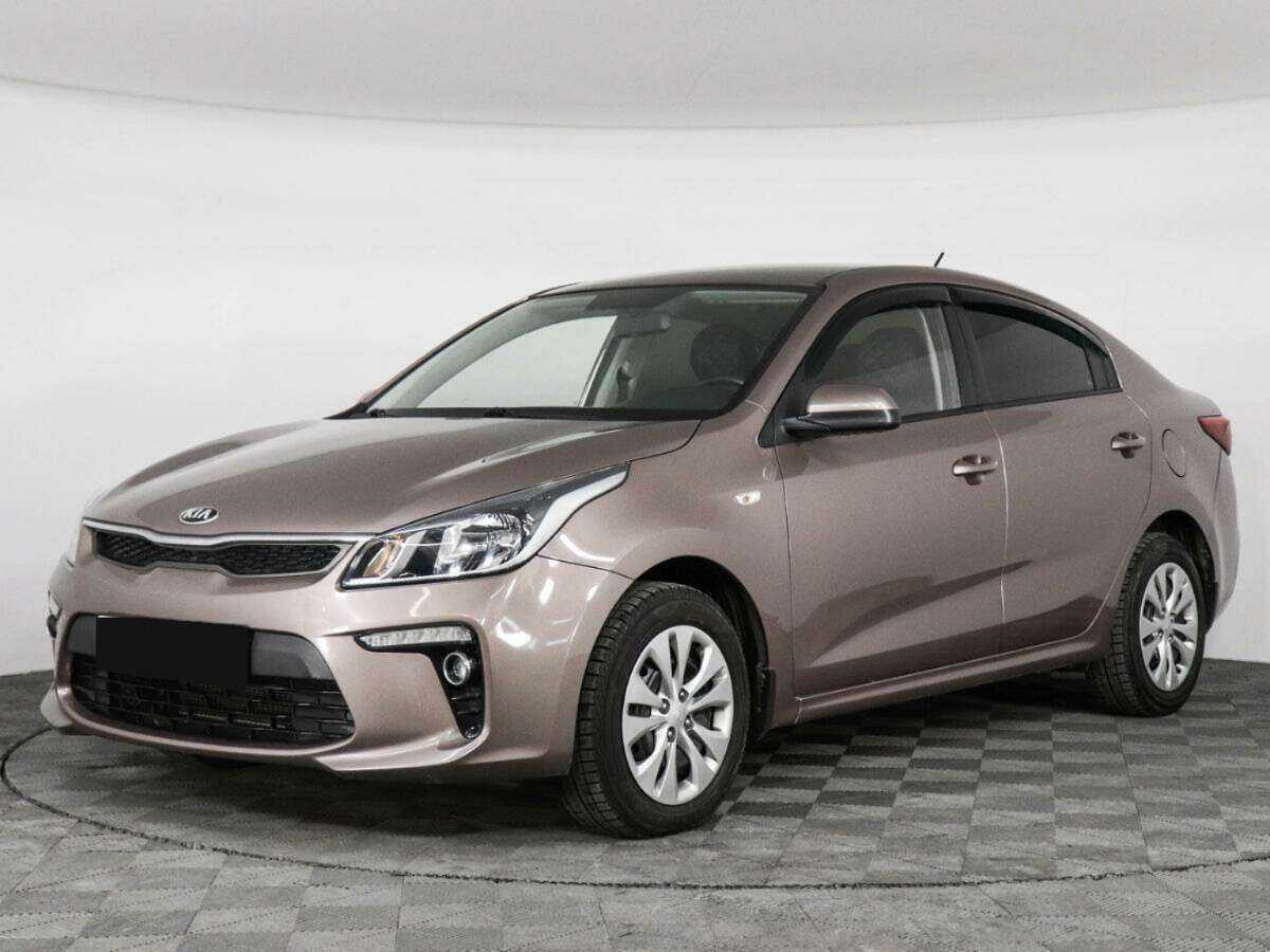 Kia Rio 2019 года с пробегом. Посмотреть фото