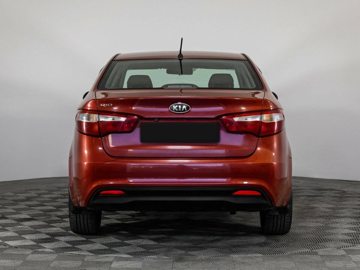 Kia Rio 2012 года с пробегом. Фото: #4