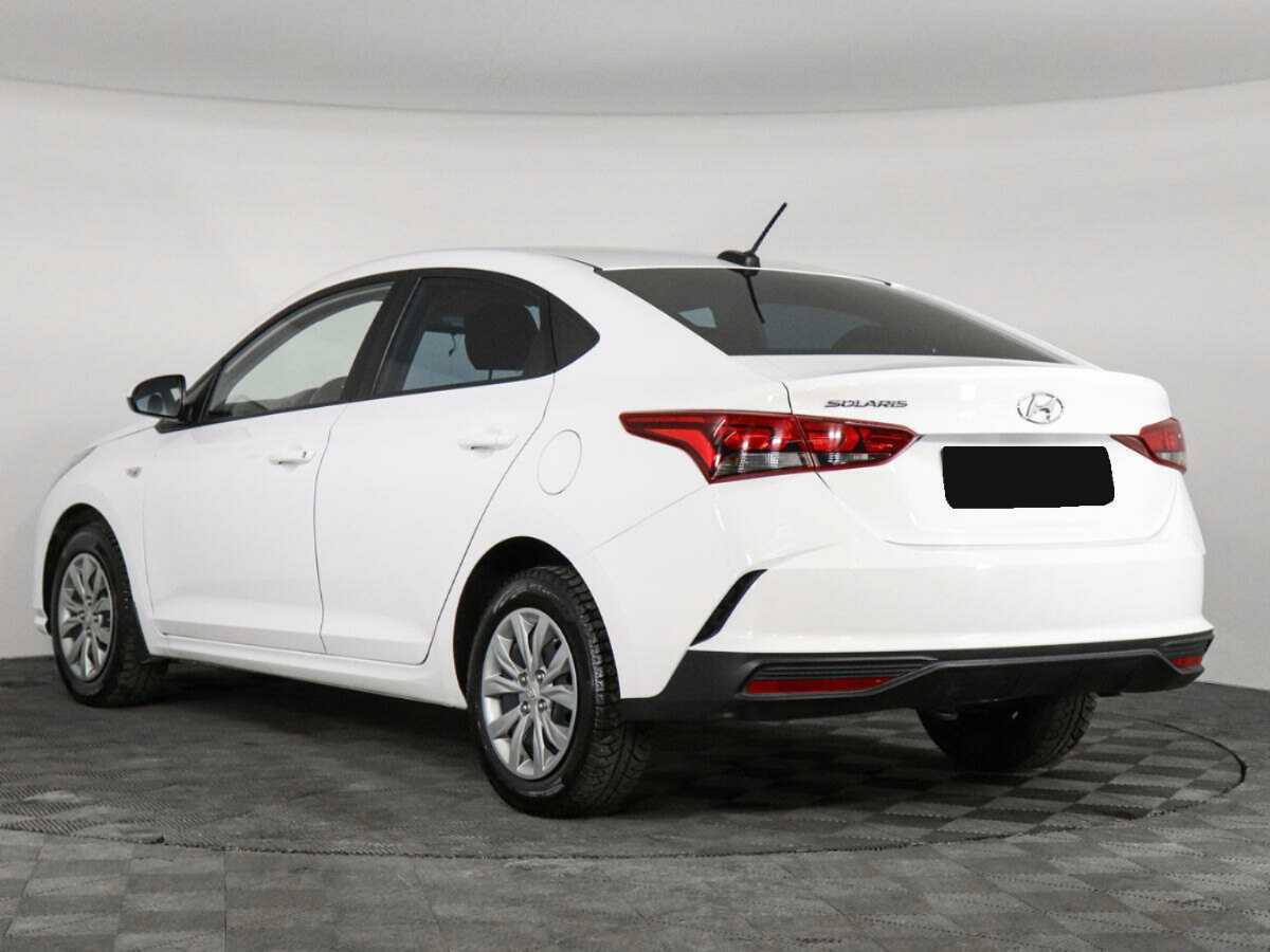 Hyundai Solaris 2021 года с пробегом. Фото: #6