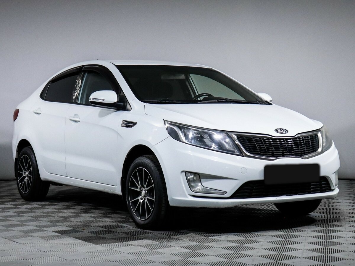 Kia Rio 2013 года с пробегом. Фото: #2