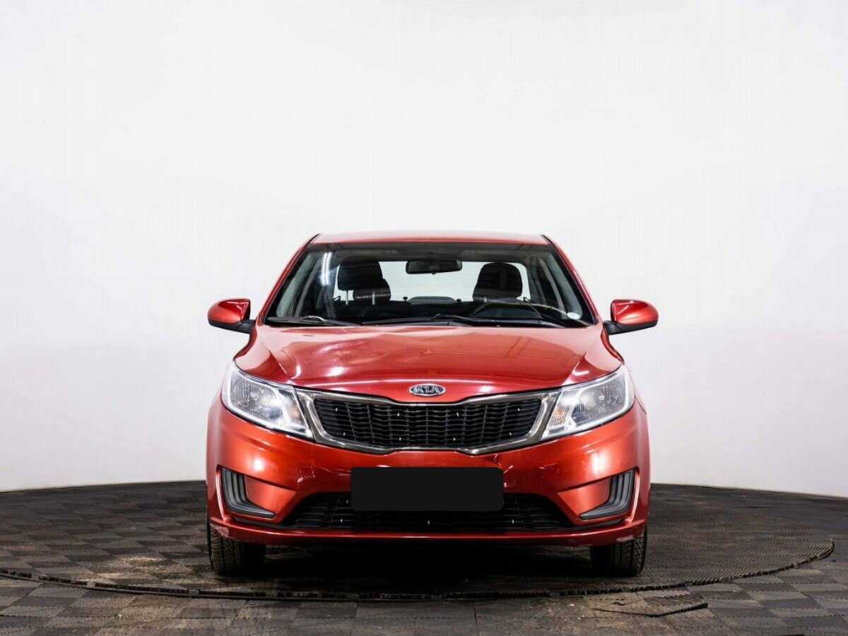 Kia Rio 2012 года с пробегом. Фото: #1