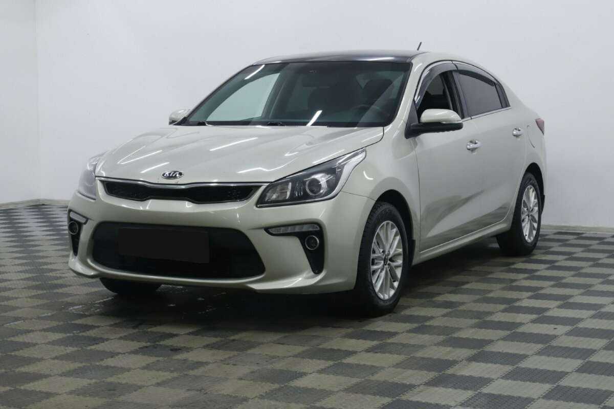 Kia Rio 2019 года с пробегом. Посмотреть фото