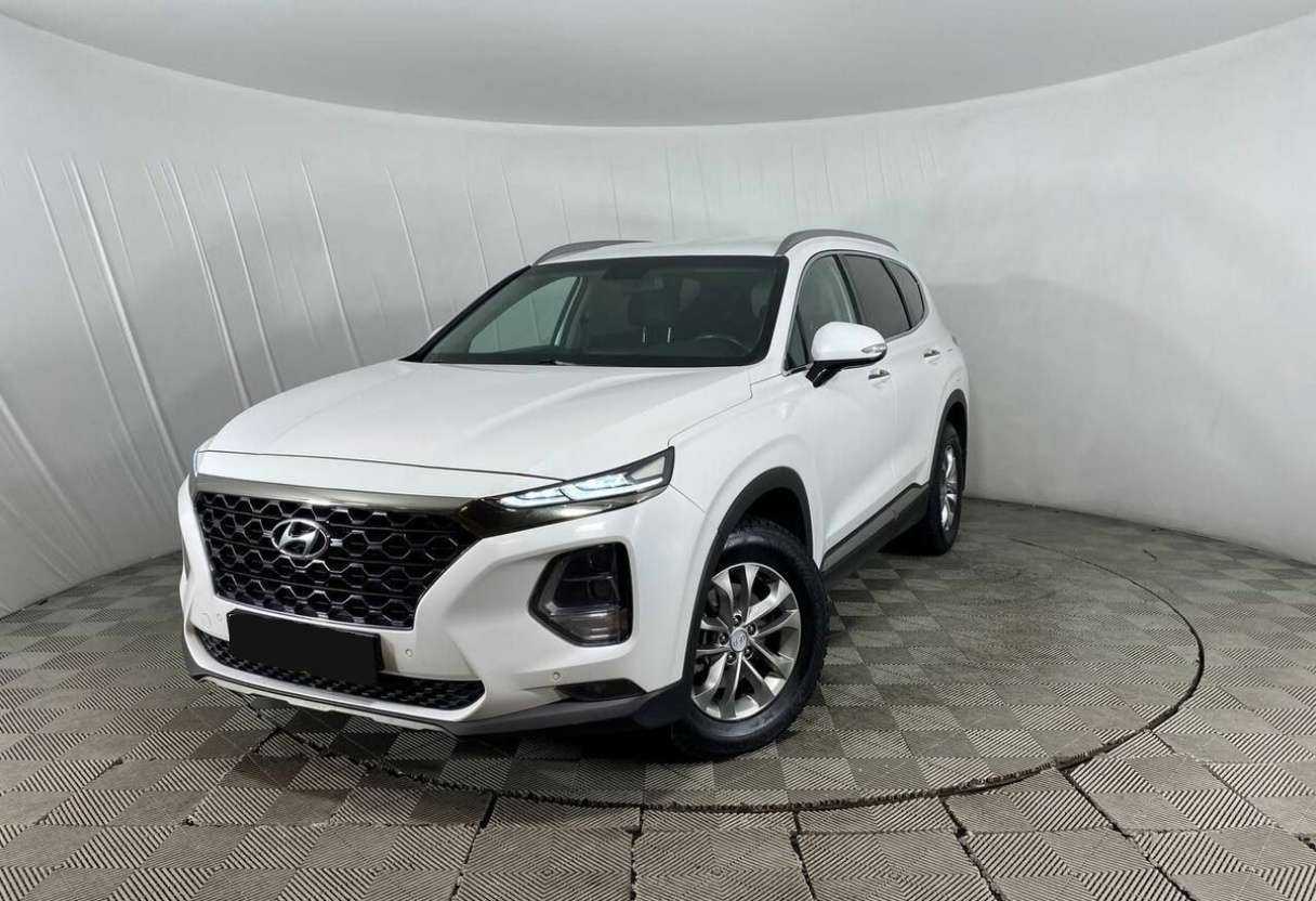 Hyundai Santa Fe 2019 года с пробегом. Посмотреть фото