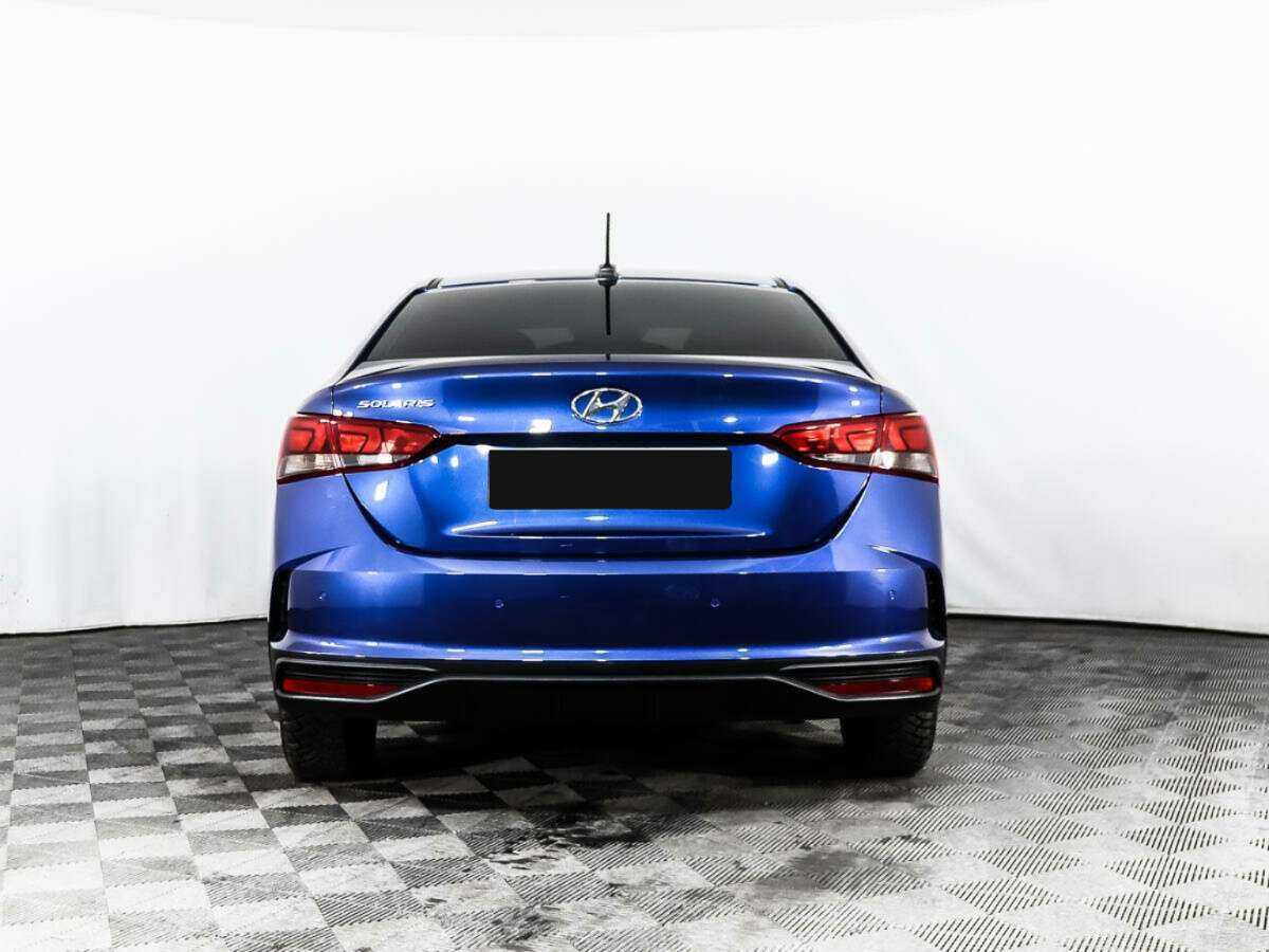 Hyundai Solaris 2022 года с пробегом. Фото: #5