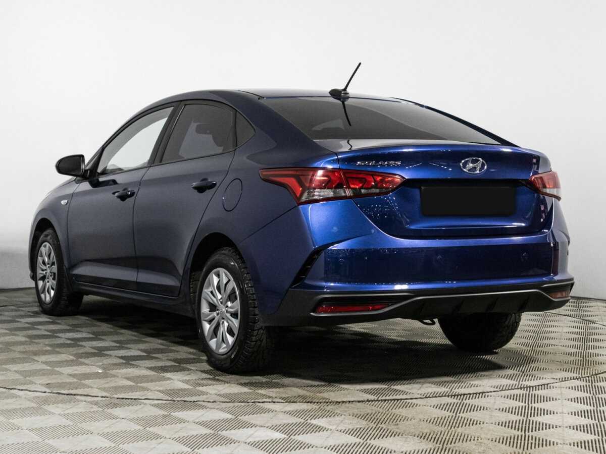 Hyundai Solaris 2021 года с пробегом. Фото: #6