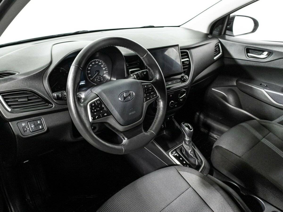 Hyundai Solaris 2021 года с пробегом. Фото: #10