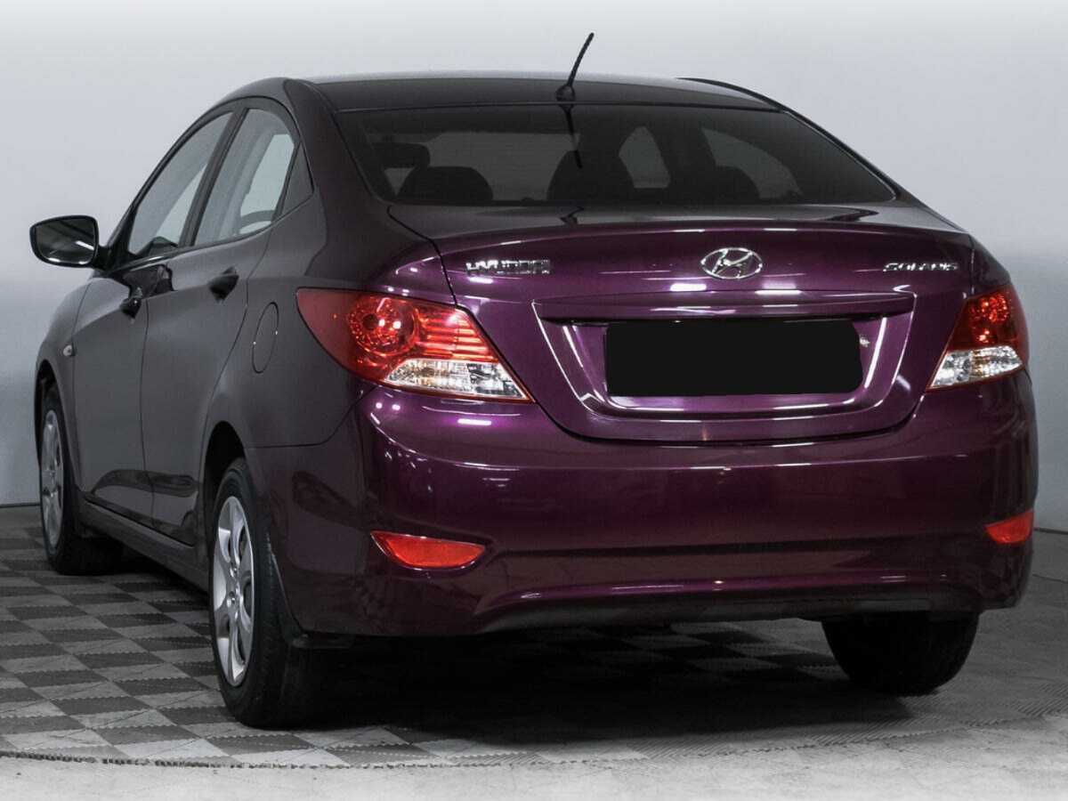Hyundai Solaris 2014 года с пробегом. Фото: #6