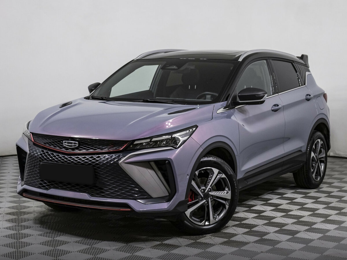 Geely Coolray 2023 года с пробегом. Посмотреть фото