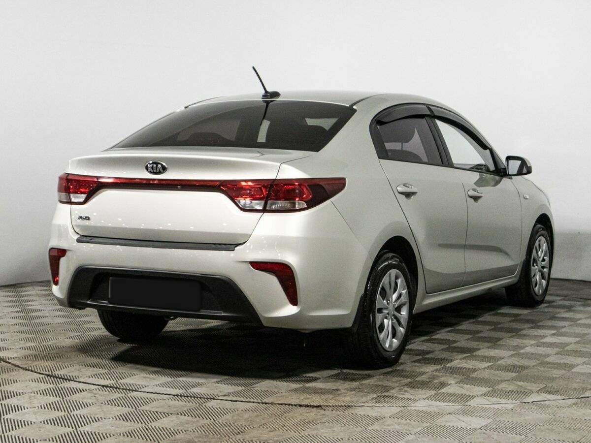 Kia Rio 2019 года с пробегом. Фото: #4