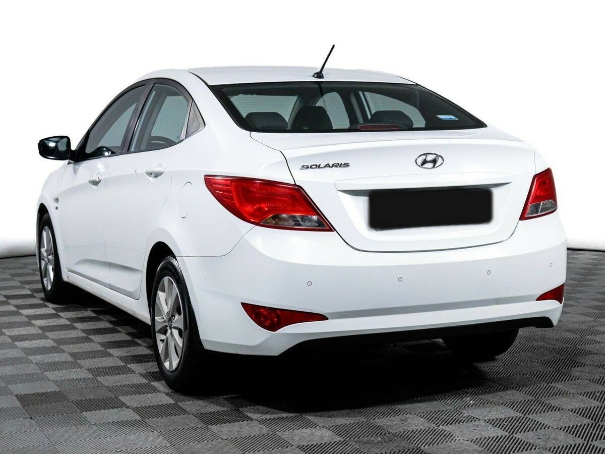 Hyundai Solaris 2016 года с пробегом. Фото: #6