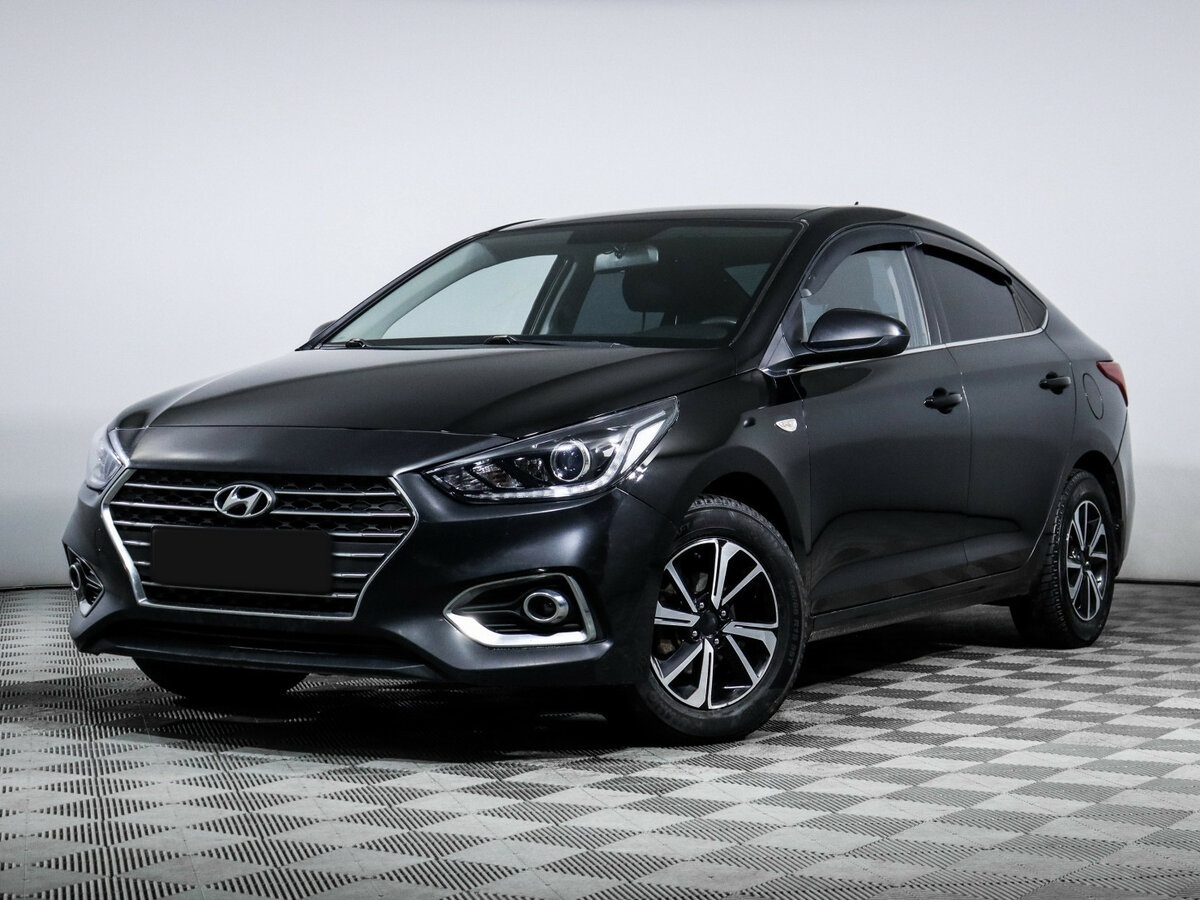 Hyundai Solaris 2018 года с пробегом. Посмотреть фото