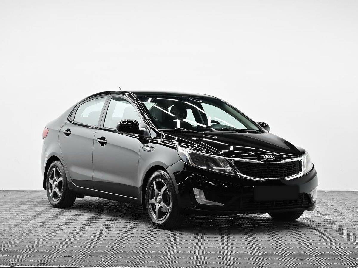 Kia Rio 2014 года с пробегом. Фото: #1