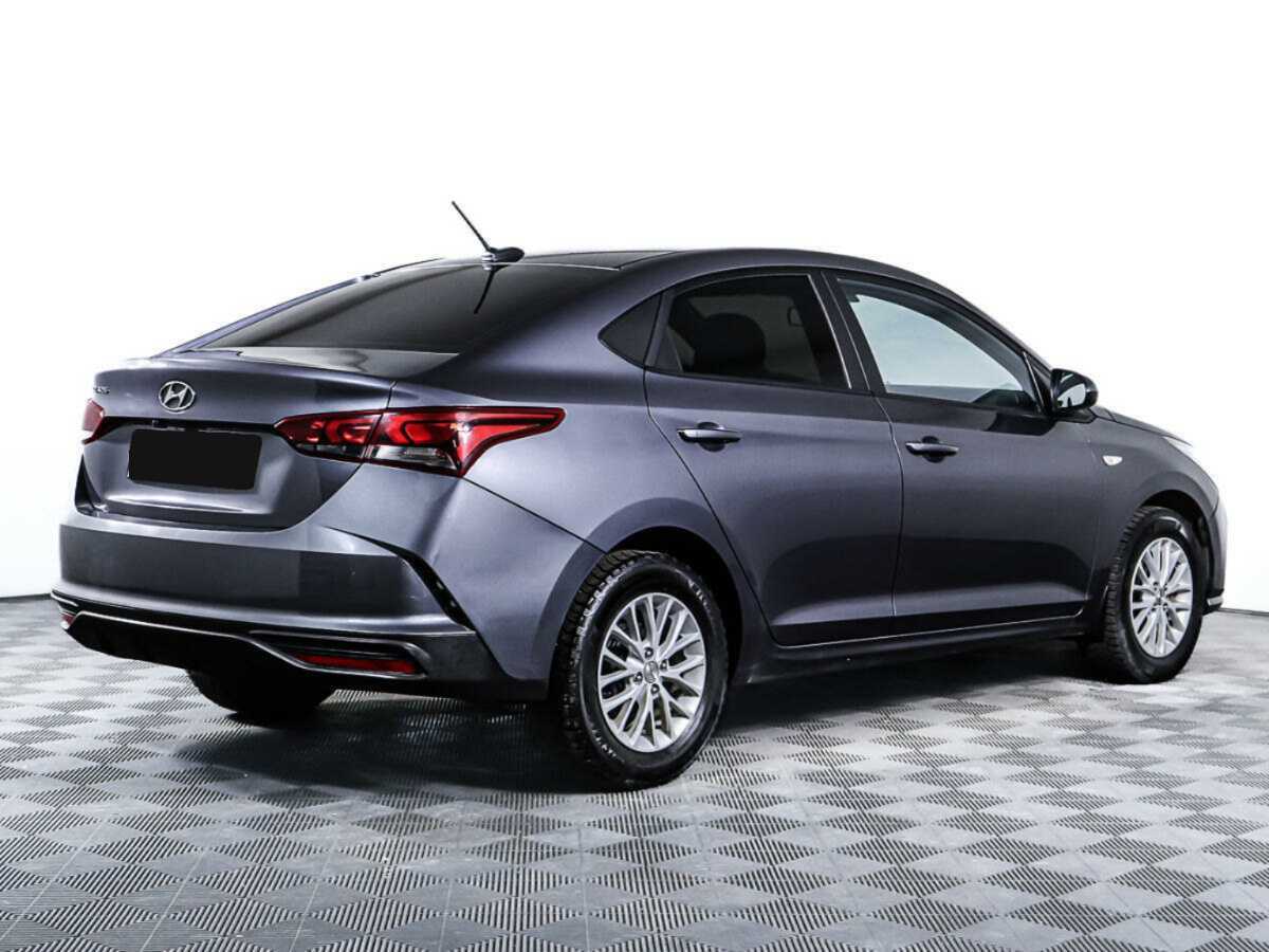 Hyundai Solaris 2021 года с пробегом. Фото: #4