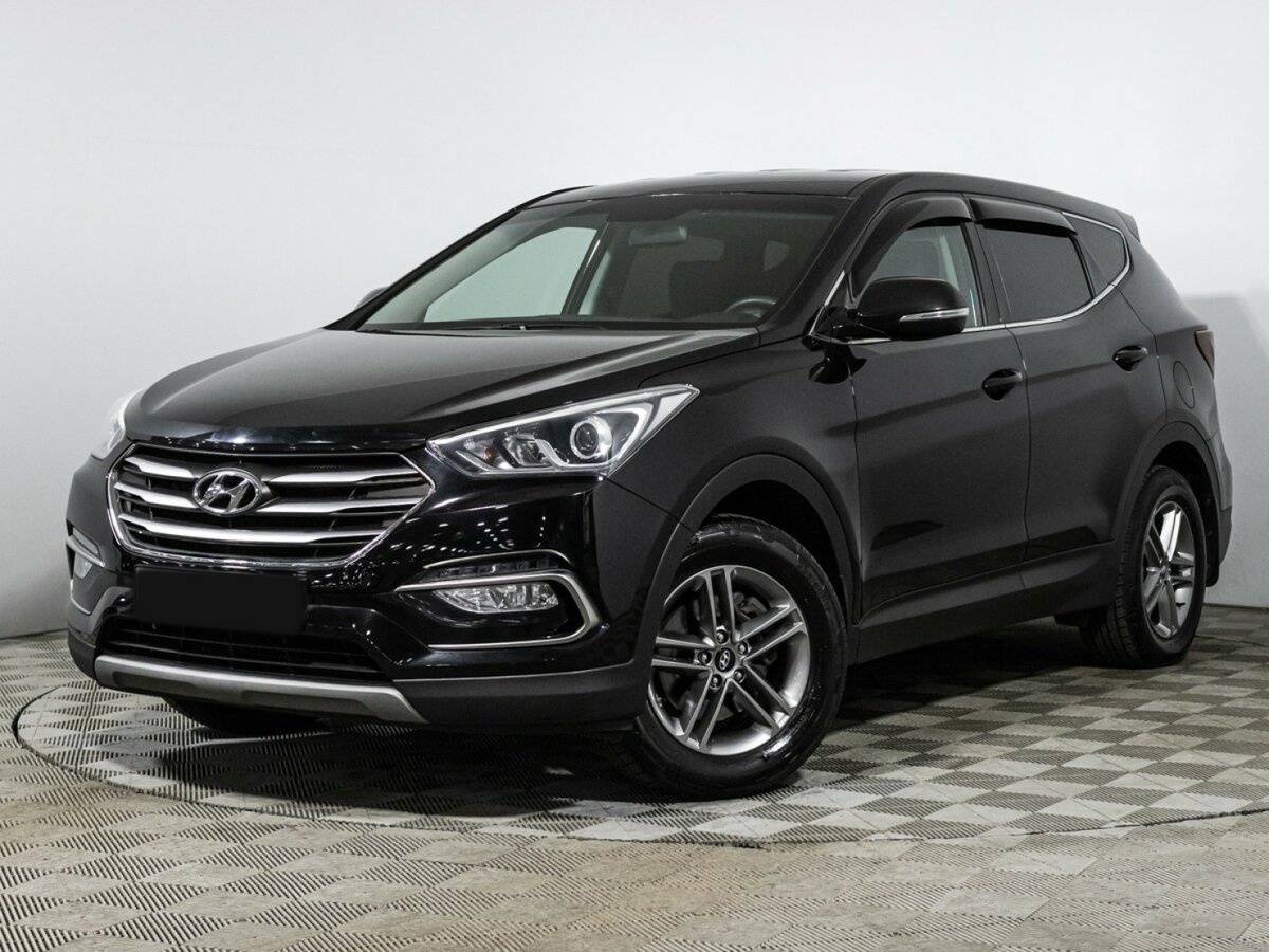 Hyundai Santa Fe 2018 года с пробегом. Посмотреть фото