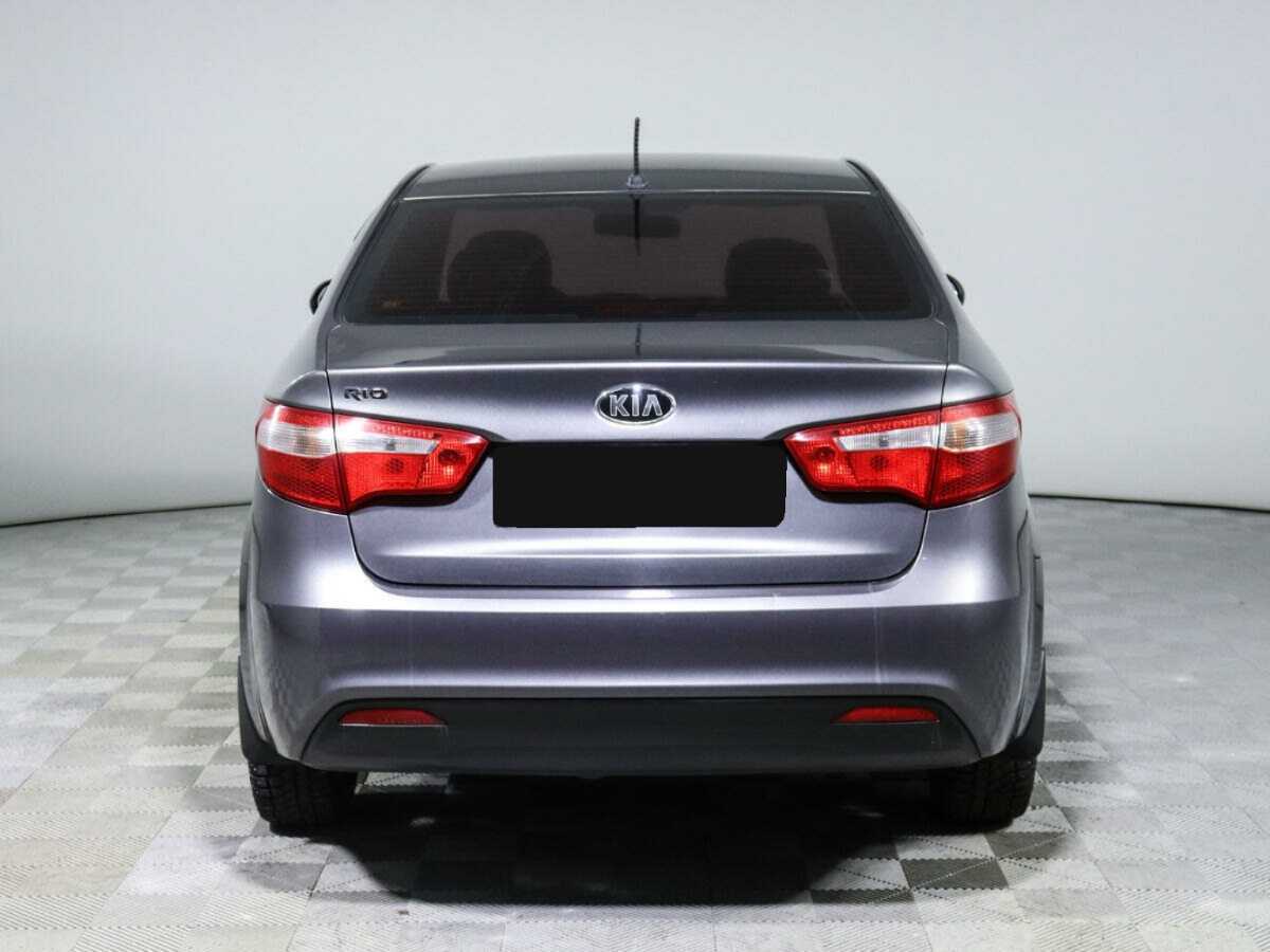 Kia Rio 2013 года с пробегом. Фото: #4