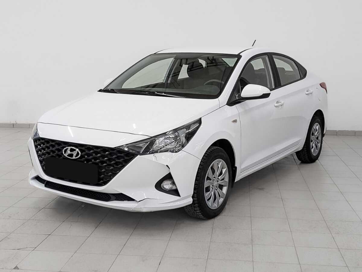 Hyundai Solaris 2021 года с пробегом. Посмотреть фото