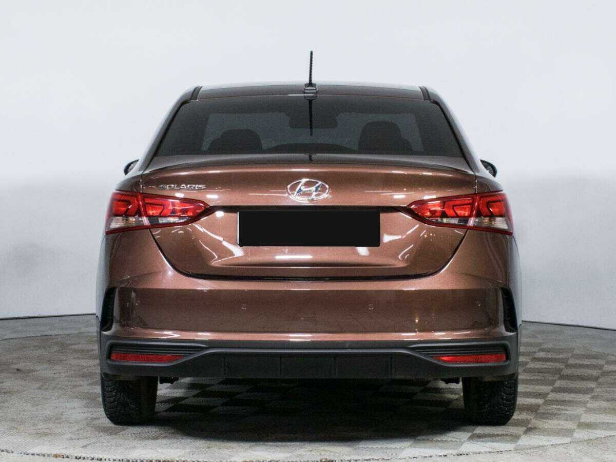 Hyundai Solaris 2021 года с пробегом. Фото: #5