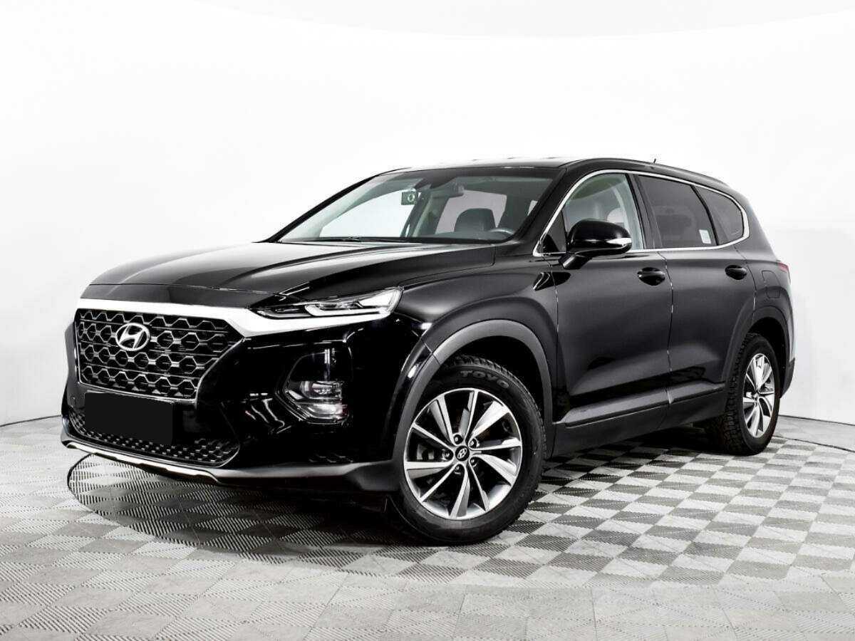 Hyundai Santa Fe 2019 года с пробегом. Посмотреть фото
