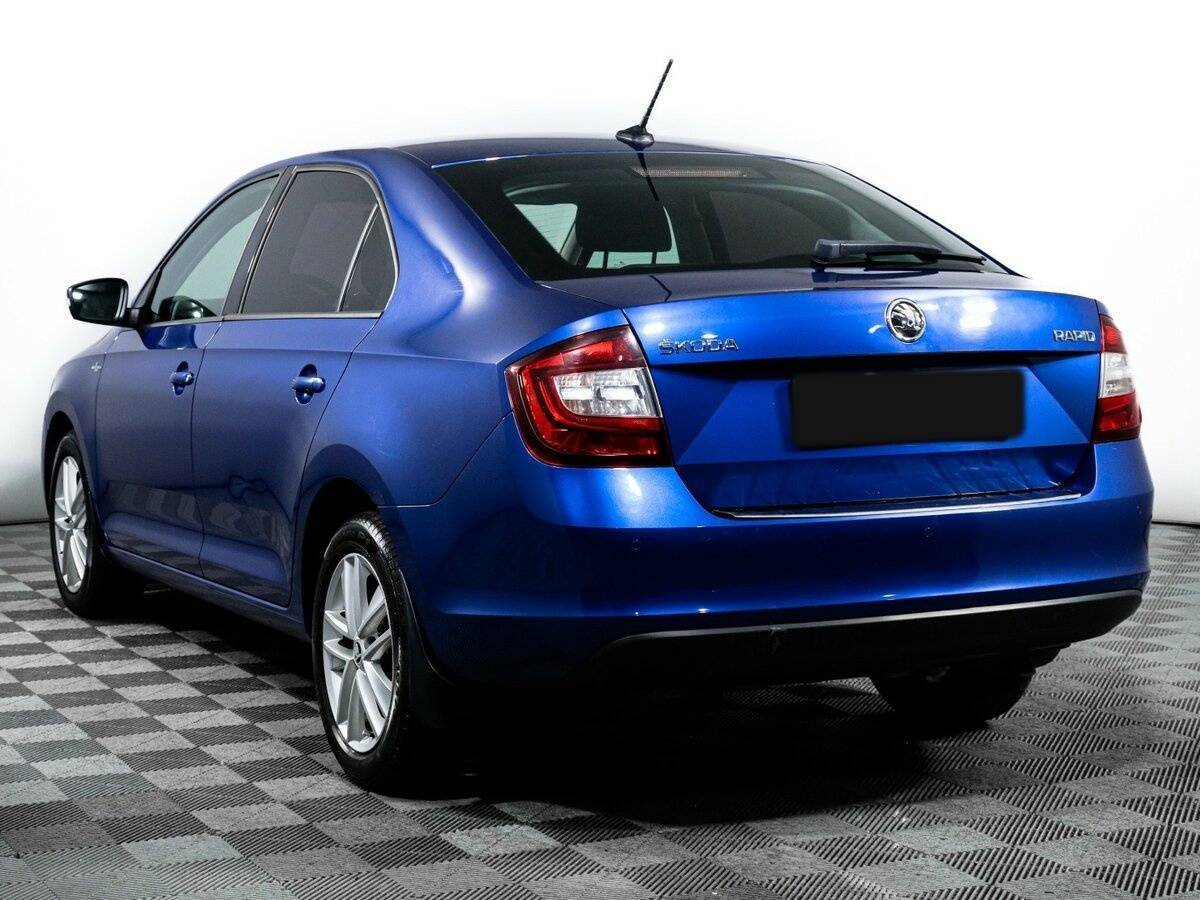 Skoda Rapid 2018 года с пробегом. Фото: #6