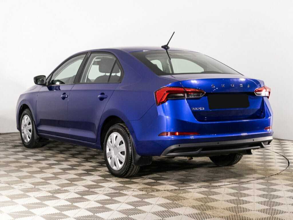 Skoda Rapid 2021 года с пробегом. Фото: #6