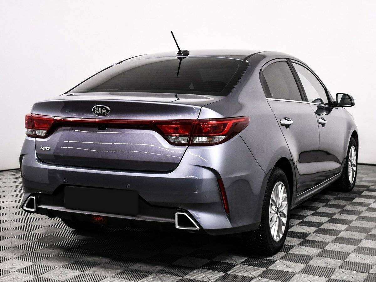 Kia Rio 2020 года с пробегом. Фото: #4
