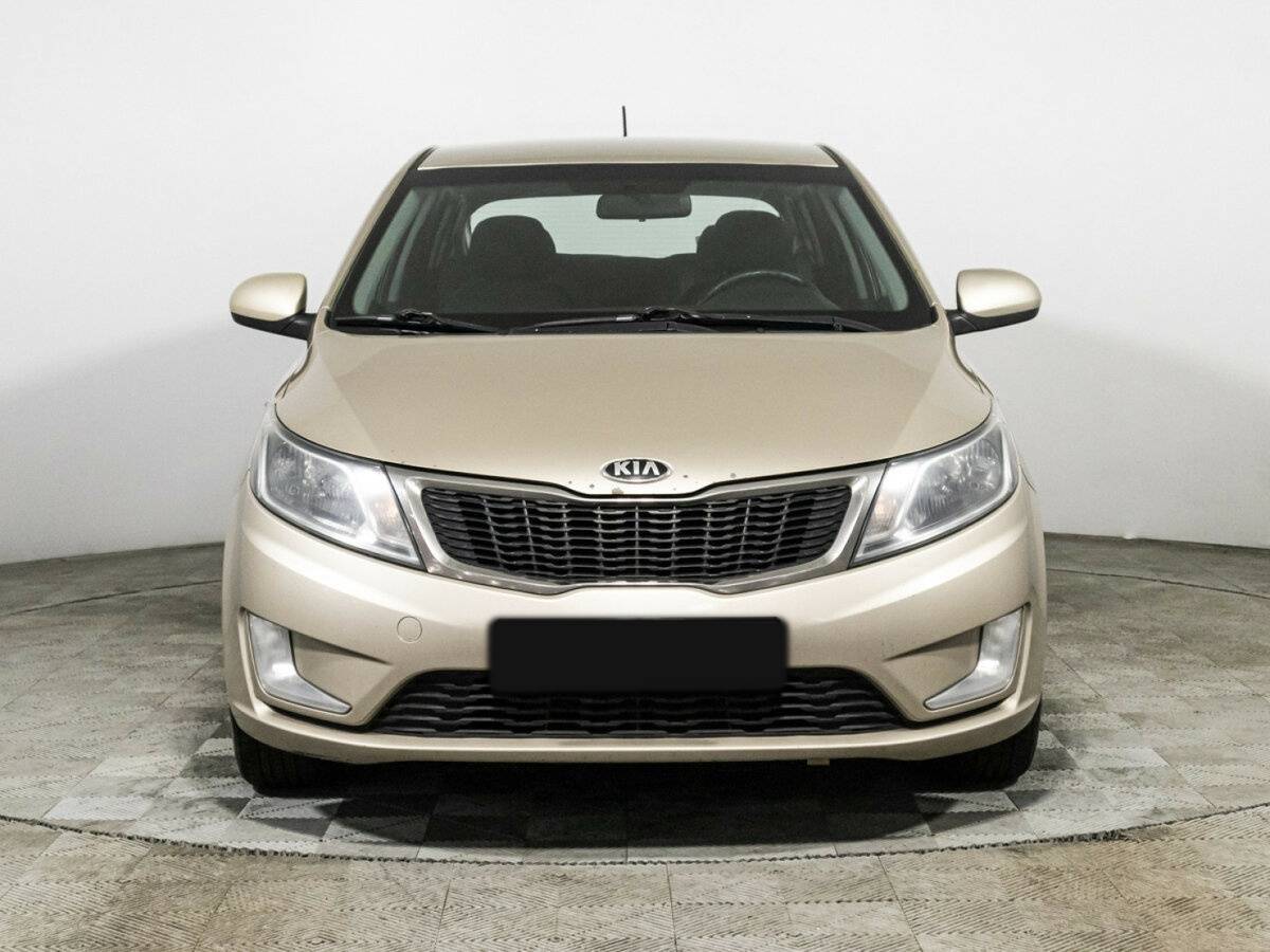 Kia Rio 2014 года с пробегом. Фото: #1