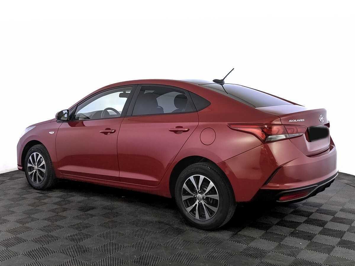 Hyundai Solaris 2021 года с пробегом. Фото: #6