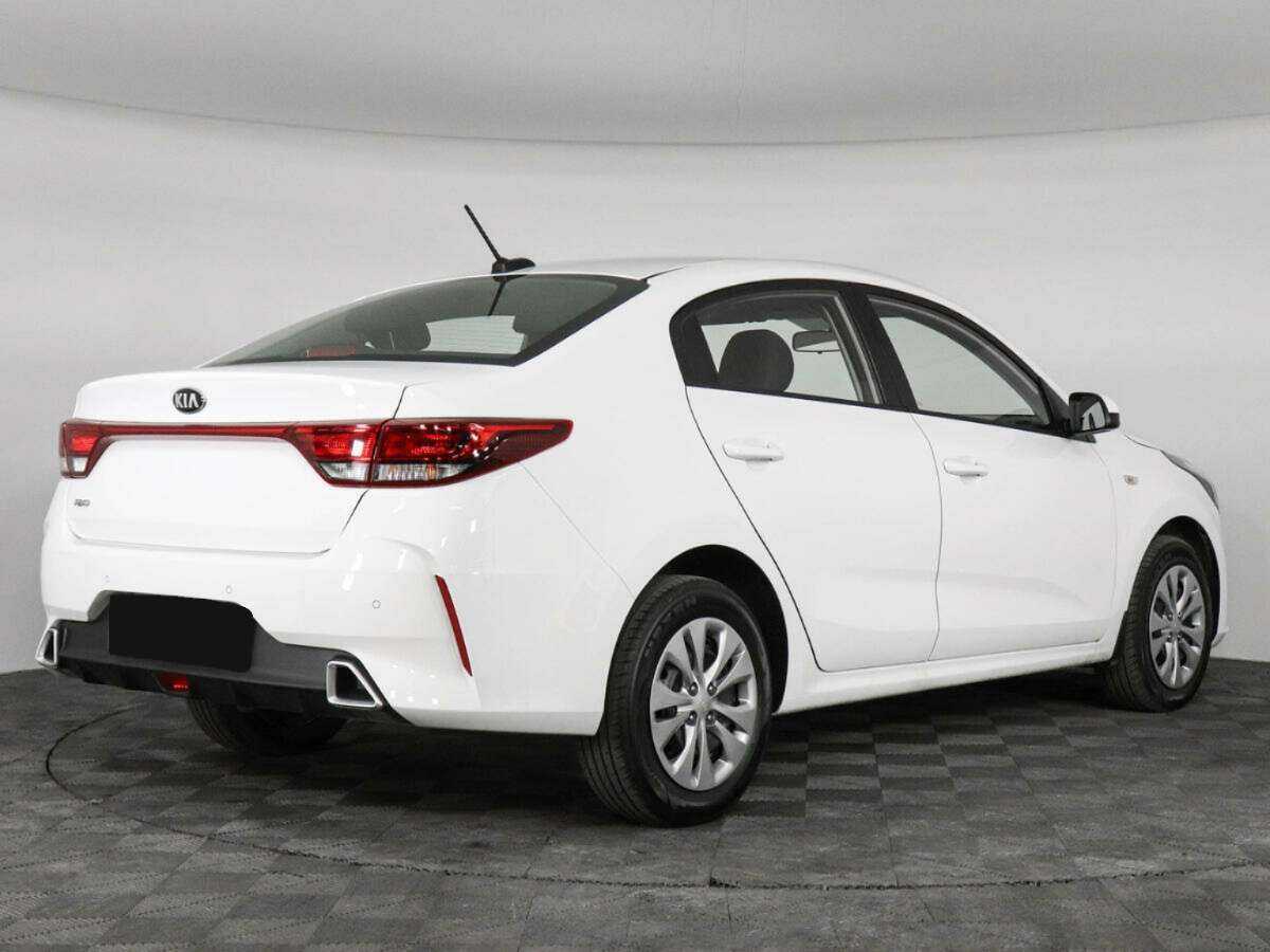 Kia Rio 2021 года с пробегом. Фото: #4