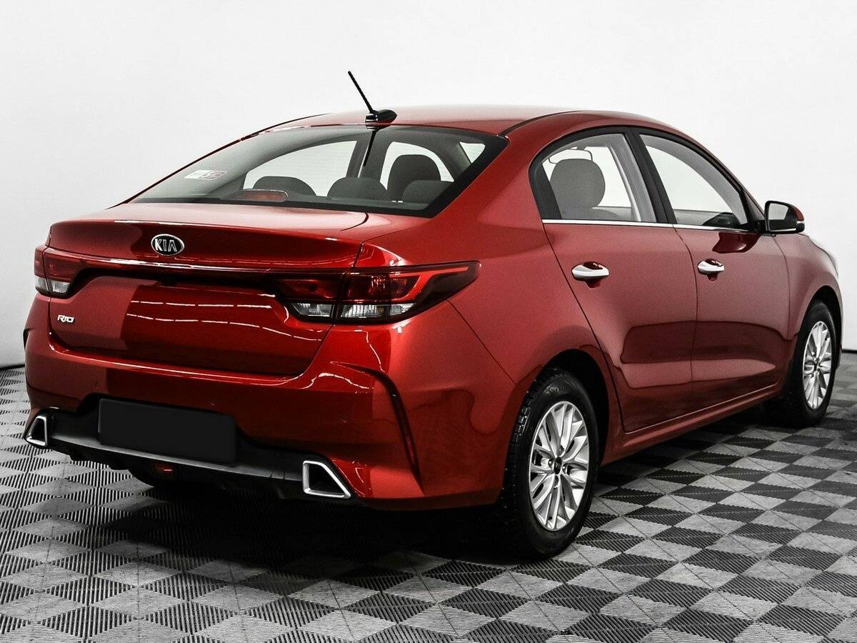 Kia Rio 2020 года с пробегом. Фото: #4
