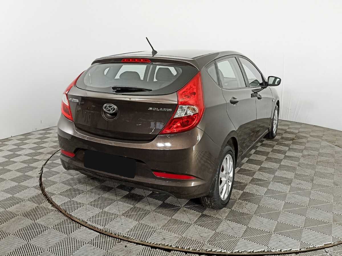 Hyundai Solaris 2014 года с пробегом. Фото: #4