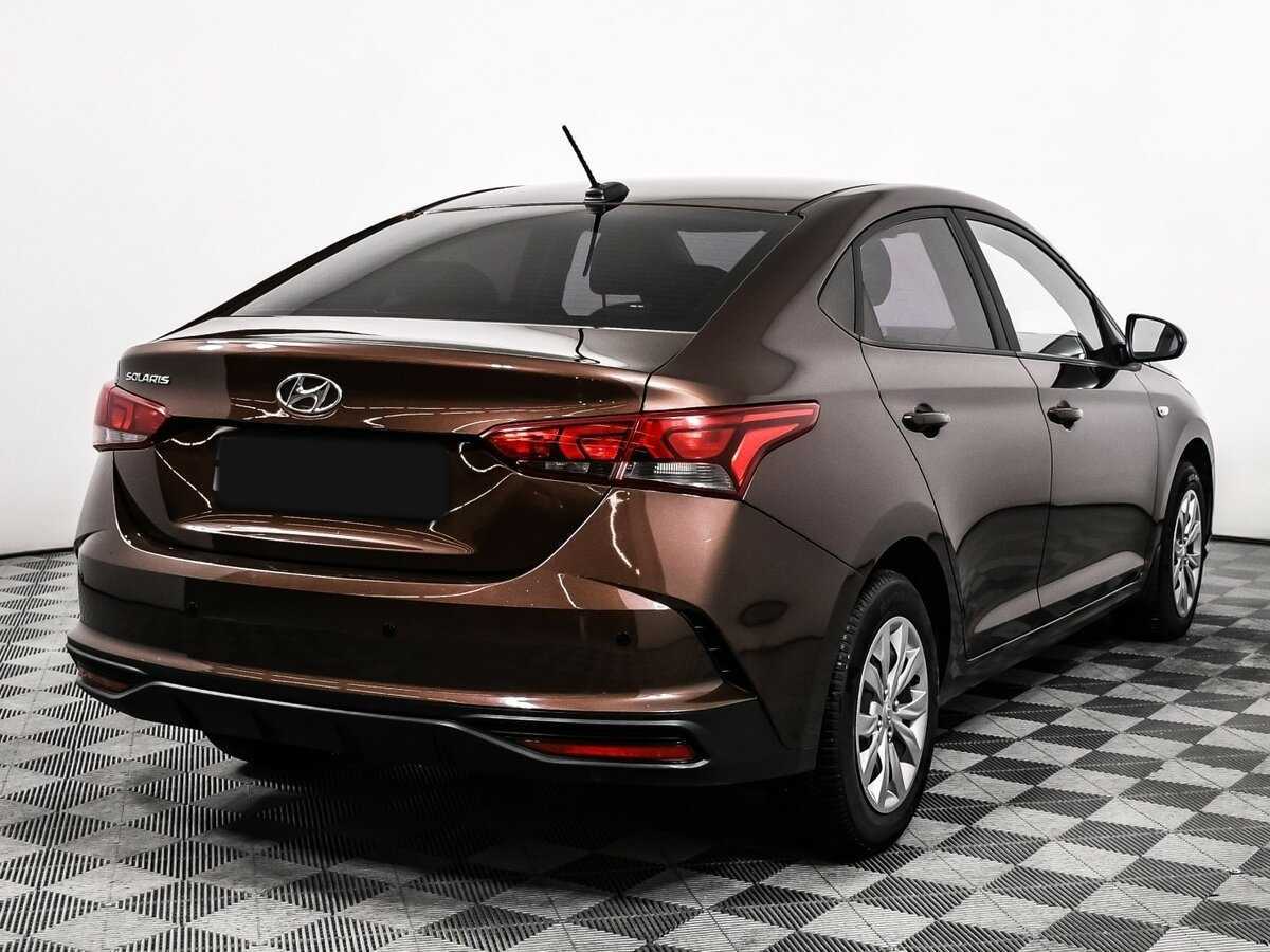 Hyundai Solaris 2021 года с пробегом. Фото: #4