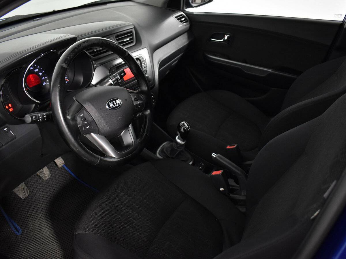 Kia Rio 2013 года с пробегом. Фото: #8