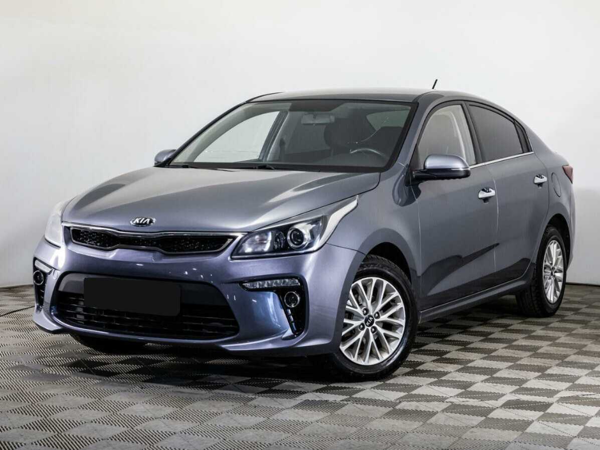 Kia Rio 2019 года с пробегом. Посмотреть фото