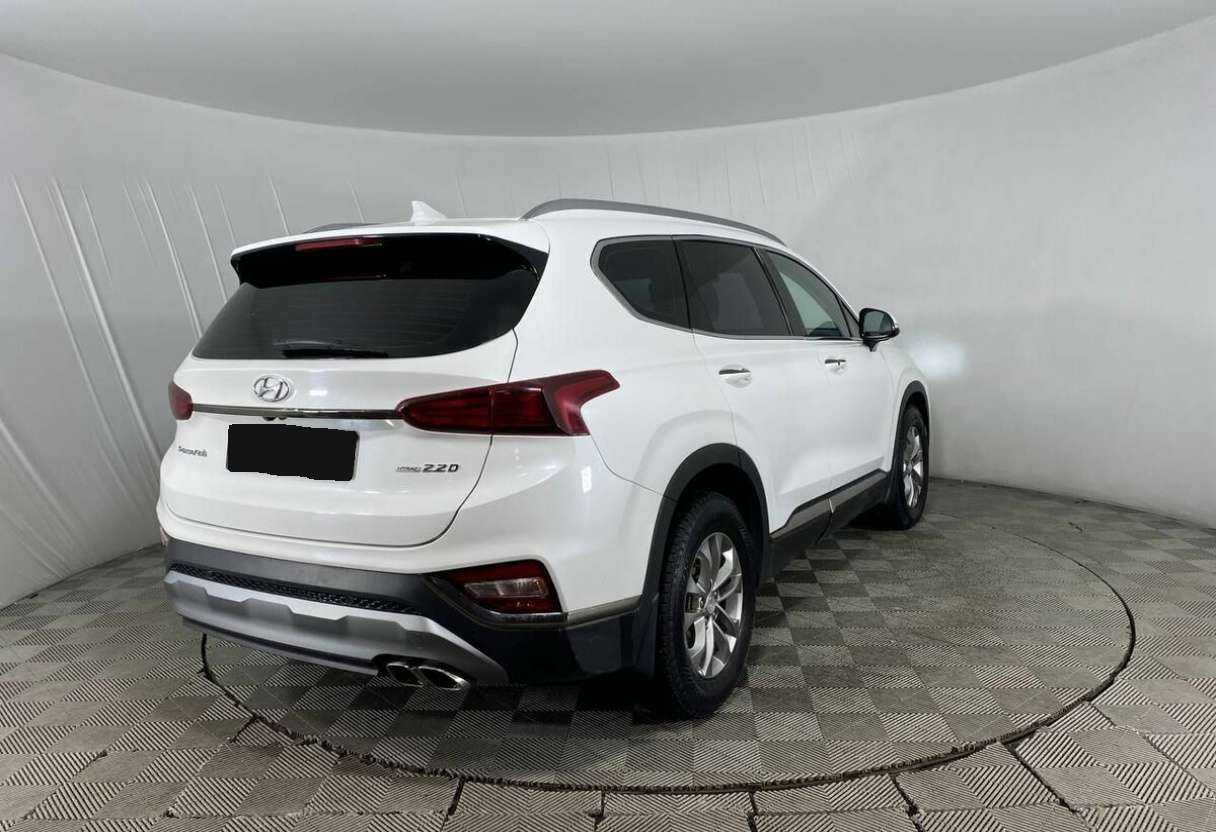 Hyundai Santa Fe 2019 года с пробегом. Фото: #4