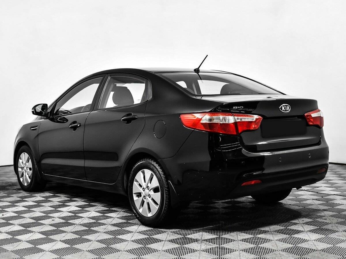 Kia Rio 2012 года с пробегом. Фото: #6
