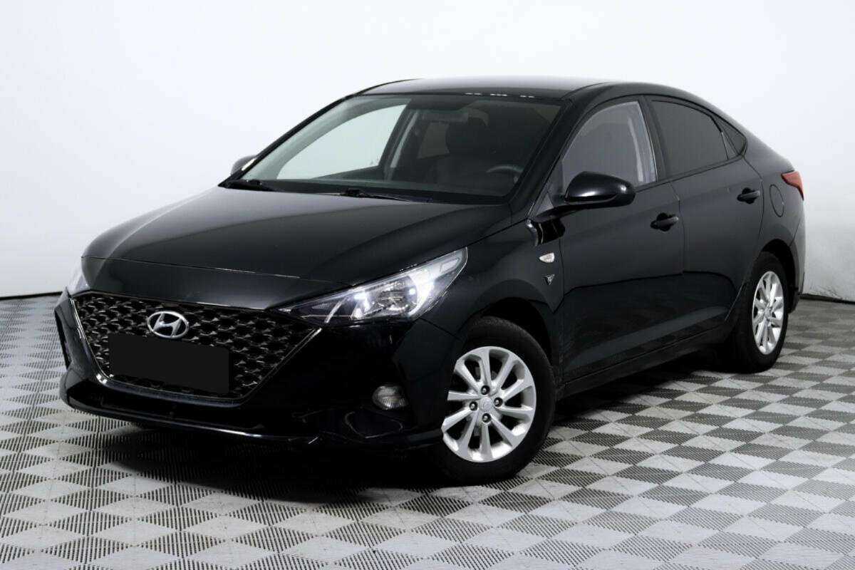 Hyundai Solaris 2021 года с пробегом. Посмотреть фото