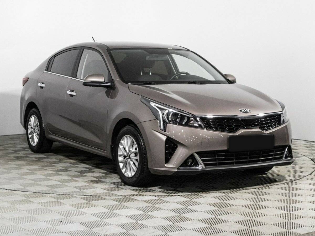 Kia Rio 2021 года с пробегом. Фото: #2