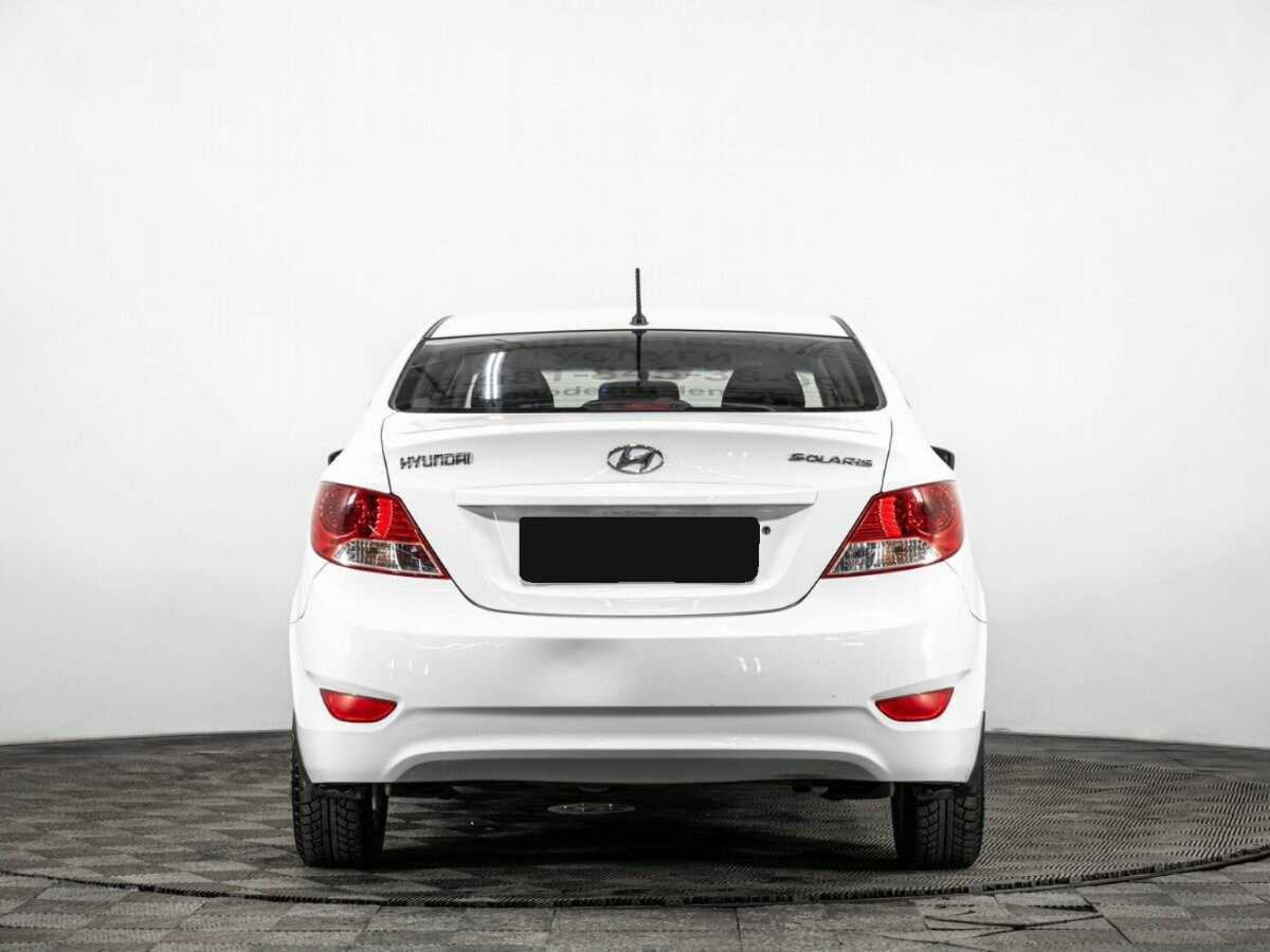 Hyundai Solaris 2013 года с пробегом. Фото: #4