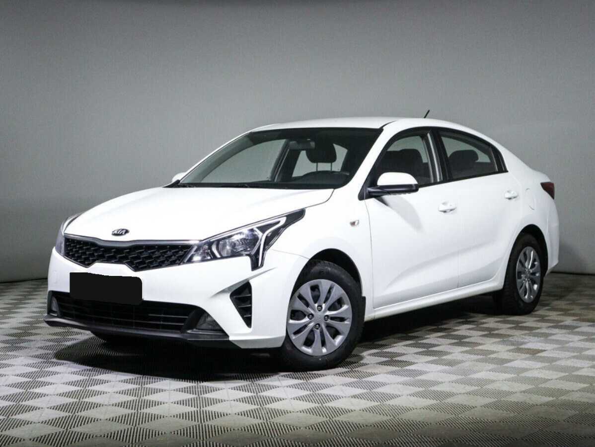 Kia Rio 2021 года с пробегом. Посмотреть фото